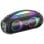 Mars Gaming MS-Pulse Altavoz Portátil Bluetooth 5.3 RGB 50W Negro