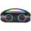 Mars Gaming MS-Pulse Altavoz Portátil Bluetooth 5.3 RGB 50W Negro
