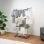Corde à linge pliante verticale avec roulettes InnovaGoods Dolver 24 barres