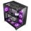 Mars Gaming Mc-3c Caja Atx Vista 3d Triple Cristal Templado Diseño Doble Cámara Lateral  Negro