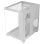 Mars Gaming MC-3CM Caixa Micro-ATX com Vidro Temperado Triplo e Duas Câmaras Branca