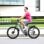 Shengmilo S600-12 Bicicleta Eléctrica Para Adultos 48V 17.5Ah con Neumático Ancho 2000W 45km/h Gris