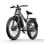 Shengmilo S600-10 Bicicleta Eléctrica de Montaña 26'' para Adultos 2000W con Motor Dual 17.5Ah 840Wh Gris