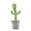 Innovagoods Cactus Bailarín Y Parlanchín Recargable Con Música Y Led Multicolor Cacxi
