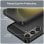 Max Power Digital Capa Anti-Choque de Silicone Fibra de Carbono Preta para Samsung Galaxy S24 Plus