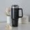 Flamingueo Vaso Térmico Negro Acero Inoxidable Bebidas Frías 24h Y Calientes 10h Capacidad 1.18l