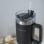 Flamingueo Vaso Térmico Negro Acero Inoxidable Bebidas Frías 24h Y Calientes 10h Capacidad 1.18l
