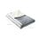 Couverture Électrique Innovagoods Heklet Blanc Gris 130 X 180 Cm 160 W