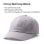 Baseball Cap Cricut Grau Unisex Einheitsgröße Polyester Baumwolle