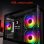 Tempest Compact Lumina ARGB M-ATX Verre Trempé USB 3.0 Noir