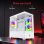 ATX Behuizing Tempest Compact Lumina ARGB M-ATX Wit, Glas, USB 3.0