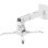 Onkron K3A-W Soporte Proyector Techo Inclinable y Giratorio Máx 10Kg Blanco