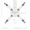 Onkron K3A-W Soporte Proyector Techo Inclinable y Giratorio Máx 10Kg Blanco