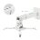 Onkron K3A-W Soporte Proyector Techo Inclinable y Giratorio Máx 10Kg Blanco