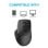 JLab JBuds Mouse Ratón Óptico Inalámbrico Bluetooth 2400 DPI Negro