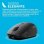 Ratón JLab Go Recharge Bluetooth + USB Type-A 1600 DPI Negro Ambidextro