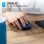 Ratón JLab Go Recharge Bluetooth + USB Type-A 1600 DPI Negro Ambidextro