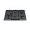 Vitrokitchen CG73NN Placa de Gas Natural de Cristal 5 Zonas 70cm Negra