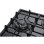 Vitrokitchen CG73NN Placa de Gas Natural de Cristal 5 Zonas 70cm Negra