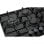 Vitrokitchen CG73NN Placa de Gas Natural de Cristal 5 Zonas 70cm Negra