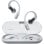 Nothing Ear (open) Auriculares Bluetooth con Tecnología Open Sound Blancos