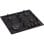 Vitrokitchen EN63RB Encimera de Gas Butano 4 Zonas 60cm Antracita