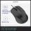 Mouse ottico USB Ewent Ew3300 1000 dpi Nero