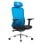 Newskill Nue Silla Gaming Ergonómica Malla Transpirable con Soporte Lumbar Negro-Azul