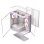 Nfortec Ursa ARGB Mid Tower E-ATX Verre Trempé USB-C Blanc