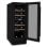 Les Petits Champs CAVCEDB17 Adega de Vinhos 17 Garrafas 53L G Preta