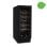 Les Petits Champs CAVCEDB17 Adega de Vinhos 17 Garrafas 53L G Preta