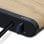 Mooov 477349 Despertador Efecto Madera con Cargador por Inducción de 15W