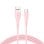 Cool Cable USB Silicona Universal Tipo-C 1m Rosa