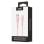 Cool Cable USB Silicona Universal Tipo-C 1m Rosa