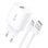 Cooles universelles USB-C-Wandladegerät 12W Weiß