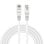 Cool Cabo Rede Internet Universal CAT6 RJ45 15m Branco