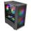 Mars Gaming MC-Vortex Caja Gaming Micro ATX Cristal Templado 3x Ventiladores FRGB 12cm Negro