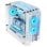 Custodia da gioco Mars Gaming MC-Edge ATX Design all'aria aperta Triplo vetro temperato USB-C USB 3.0 Bianco