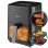 Friteuse sans Huile Cecotec Cecofry&Grill Duoheat 4000 4L 1900W Double Résistance Écran Tactile