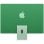 Apple iMac Apple M M4 59,7 cm (23.5") 4480 x 2520 pixels PC All-in-One 16 Go 256 Go SSD macOS Sequoia Wi-Fi 6E (802.11ax) Vert
