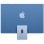 24-Zoll-iMac mit Retina 4,5K-Display: Apple M4-Chip mit 10-Core-CPU und 10-Core-GPU, 16 GB, 256 GB SSD – Blau