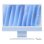 iMac da 24 pollici con display Retina 4,5K: chip Apple M4 con CPU a 10 core e GPU a 10 core, SSD da 16 GB, 512 GB - Blu