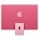 24-Zoll-iMac mit Retina 4,5K-Display: Apple M4-Chip mit 10-Core-CPU und 10-Core-GPU, 16 GB, 256 GB SSD – Pink