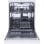 Midea MFD60S080W-ES Lavavajillas Capacidad 12 Cubiertos Clase E 60cm Blanco