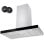 Hotte aspirante linéaire Ciarra CBCS9102 90 cm 650 m³/h 4 vitesses Classe A+++ Acier inoxydable
