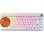 Newskill Pyros PRO Teclado Gaming Inalámbrico Mecánico 75% Hotswap Blanco