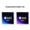 Apple MacBook Pro Apple M M4 Pro Ordinateur portable 41,1 cm (16.2") 48 Go 512 Go SSD Wi-Fi 6E (802.11ax) macOS Sequoia Argent
