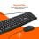 PcCom Essential MK20 Combo Teclado + Ratón con Copilot Negro