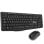 Ensemble clavier et souris sans fil PcCom Essential MK20 avec copilote noir