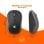 Ensemble clavier et souris sans fil PcCom Essential MK20 avec copilote noir